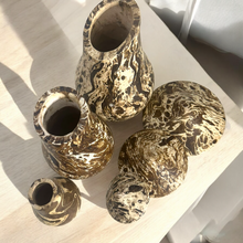 Load image into Gallery viewer, Mystic Grove Hand-Carved Wooden Mushroom Decor Set