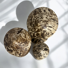 Load image into Gallery viewer, Mystic Grove Hand-Carved Wooden Mushroom Decor Set
