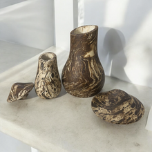 Load image into Gallery viewer, Forest Whimsy Hand-Carved Wooden Mushroom Duo