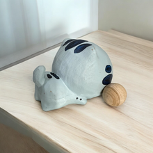 Load image into Gallery viewer, Handcrafted Cute Cat Wooden Percussion Instrument