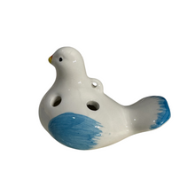 Load image into Gallery viewer, Ceramic Bird Water Whistle – Blue Wing