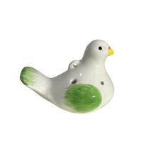 Load image into Gallery viewer, Ceramic Bird Water Whistle – Green Wing