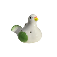Load image into Gallery viewer, Ceramic Bird Water Whistle – Green Wing
