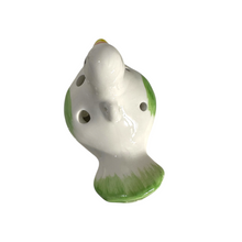 Load image into Gallery viewer, Ceramic Bird Water Whistle – Green Wing