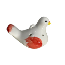 Load image into Gallery viewer, Ceramic Bird Water Whistle – Red Wing
