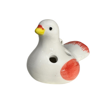 Load image into Gallery viewer, Ceramic Bird Water Whistle – Red Wing