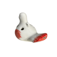 Load image into Gallery viewer, Ceramic Bird Water Whistle – Red Wing