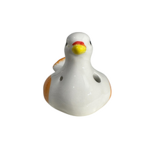 Load image into Gallery viewer, Ceramic Bird Water Whistle – Orange Wing