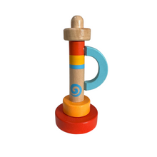 Load image into Gallery viewer, Wooden Tower Flute – Colorful Musical Toy