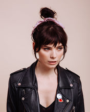 Load image into Gallery viewer, Purple Haze - Scrunchie Tie