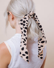 Load image into Gallery viewer, Devil in Disguise: Champagne - Convertible Scrunchie Tie