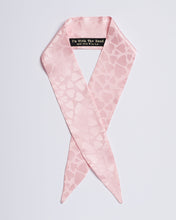Load image into Gallery viewer, Queen of Hearts: Pink - Scarf Tie