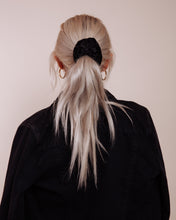 Load image into Gallery viewer, Foxey Lady: Black - Scrunchie
