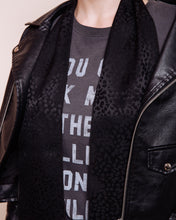 Load image into Gallery viewer, Tiny Dancer: Black - Skinny Scarf