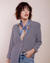 Load image into Gallery viewer, Queen of Hearts: Blue - Scarf Tie