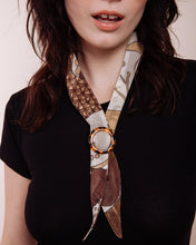 Load image into Gallery viewer, Tortoise Shell Scarf Slide
