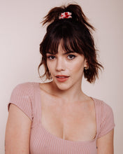 Load image into Gallery viewer, Devil in Disguise: Rose - Mini Scrunchie