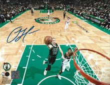 Load image into Gallery viewer, Sam Hauser Rim Cam Boston Celtics Autographed 11" x 14" Basketball Photo