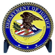 Load image into Gallery viewer, DL2-15 Immigration and Naturalization Service INS &amp; Legacy DOJ Challenge Coin Inspector not CBP