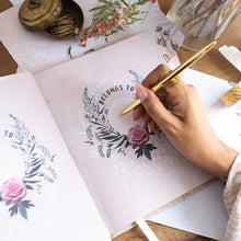 Load image into Gallery viewer, In The Flow Luxury Hardback Notebook Journal - Illustrated Inside