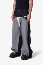 Load image into Gallery viewer, Inside Out Slip off Denim - Washed Black