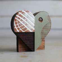 Load image into Gallery viewer, Reclaimed Wooden Heart Emojis