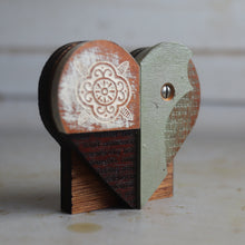 Load image into Gallery viewer, Reclaimed Wooden Heart Emojis