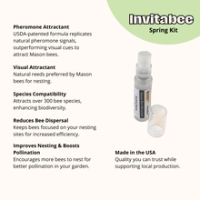 Load image into Gallery viewer, Cabana Bee House &amp; Complete Kit with Bee Certificate