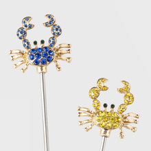 Load image into Gallery viewer, Crab cocktail picks, rainbow