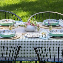 Load image into Gallery viewer, Dot print tablecloth, green