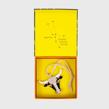 Load image into Gallery viewer, Taurus hanging ornament
