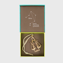 Load image into Gallery viewer, Libra hanging ornament