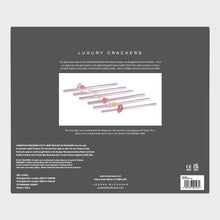 Load image into Gallery viewer, Luxury celebration crackers, navy with silver, set of six