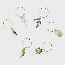 Load image into Gallery viewer, Palm Beach wine charms