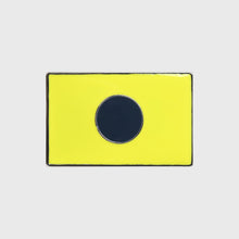 Load image into Gallery viewer, Nautical flag napkin rings, yellow, set of four