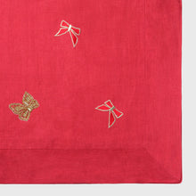 Load image into Gallery viewer, Bow extra large table runner, berry