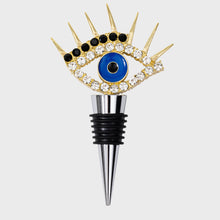 Load image into Gallery viewer, Evil eye wine stopper