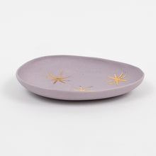 Load image into Gallery viewer, Star porcelain ring dish, lilac