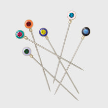 Load image into Gallery viewer, Enamel gem cocktail picks