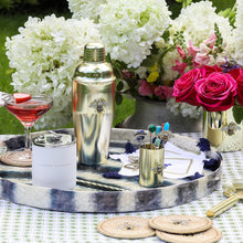 Load image into Gallery viewer, Stripey bee cocktail shaker set