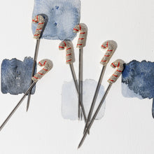 Load image into Gallery viewer, Candy cane cocktail picks