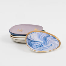 Load image into Gallery viewer, Star porcelain ring dish, lilac