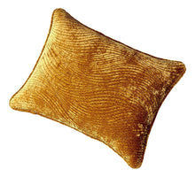 Load image into Gallery viewer, Tache Velvet Dreams Melted Gold Plush Waves Pillow Sham (JHW-852Y)