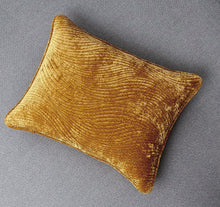 Load image into Gallery viewer, Tache Velvet Dreams Melted Gold Plush Waves Pillow Sham (JHW-852Y)