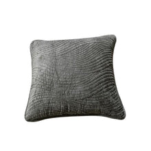 Load image into Gallery viewer, Tache Velvet Dreams Dark Taupe Plush Waves Cushion Covers / Euro Sham (JHW-852BR)