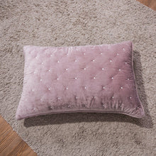 Load image into Gallery viewer, Tache Velvet Dreams Purple Mauve Plush Diamond Tufted Pillow Sham (JHW-853P)