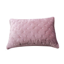 Load image into Gallery viewer, Tache Velvet Dreams Purple Mauve Plush Diamond Tufted Pillow Sham (JHW-853P)