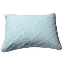 Load image into Gallery viewer, Tache Cotton Seafoam Blue Soothing Pastel Diamond Pillow Sham (JHW-856)