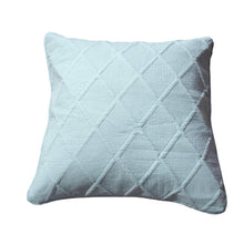 Load image into Gallery viewer, Tache Cotton Seafoam Blue Soothing Pastel Diamond Cushion Covers / Euro Sham (JHW-856)