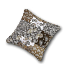 Load image into Gallery viewer, DaDa Bedding Bohemian Patchwork Moroccan Paisley Dreams Euro Pillow Sham Cover, 26" x 26" (JHW885)